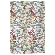 Georgia Map Repeat Kitchen Towel