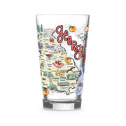 Georgia 16 oz. Glass