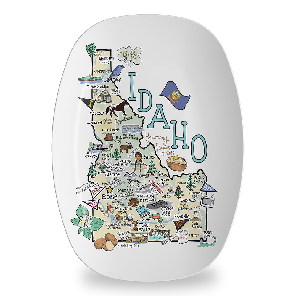 State Map Platter