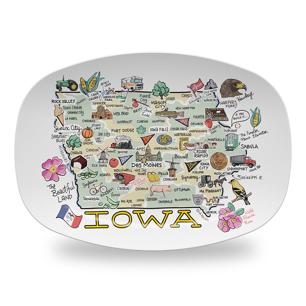State Map Platter