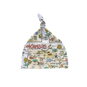 Kansas Map Baby Hat - JERSEY