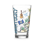 Kentucky 16 oz. Glass