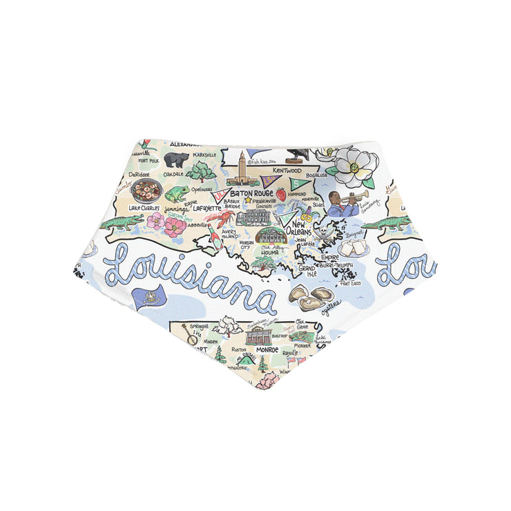 Louisiana Baby Bandana Bib - PIMA