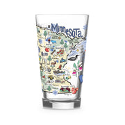 Minnesota 16 oz. Glass