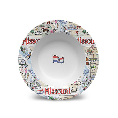 Missouri Map Bowl