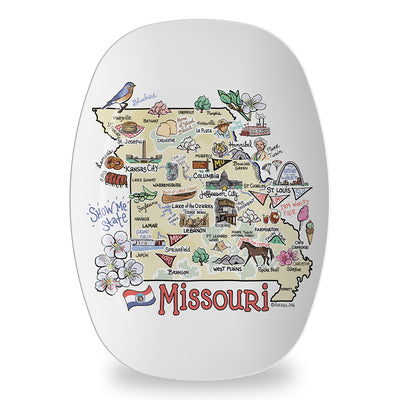 Missouri Map Platter