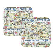 North Dakota Mini Multi-Use Towel
