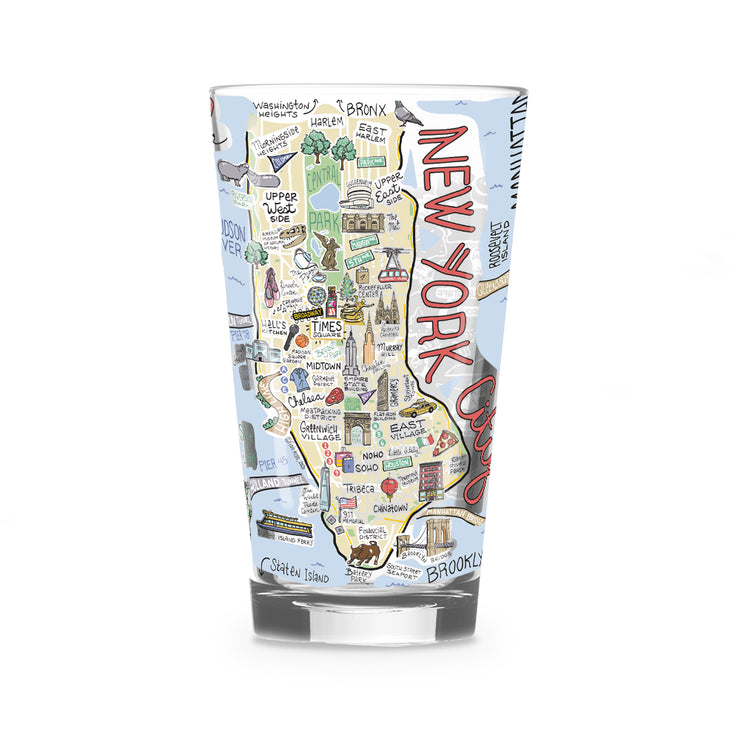 New York City16 oz. Glass