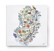 New Jersey Square Canvas Art