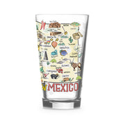 New Mexico 16 oz. Glass