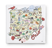 Ohio Square Canvas Art