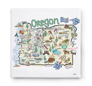 Oregon Square Canvas Art