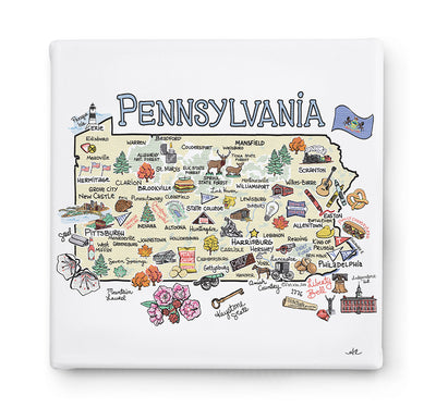 Pennsylvania Square Canvas Art