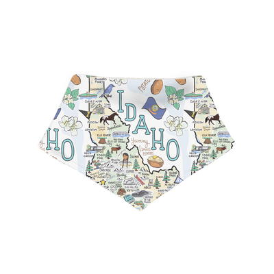 Idaho Baby Bandana Bib