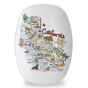 California Map Platter