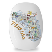 Florida Map Platter