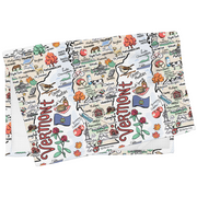 Vermont Map Repeat Kitchen Towel