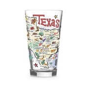 Texas 16 oz. Glass