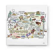 Wyoming Square Canvas Art